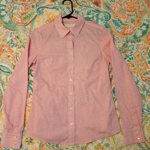 Banana Republic Non Iron Fitted Button Down Shirt